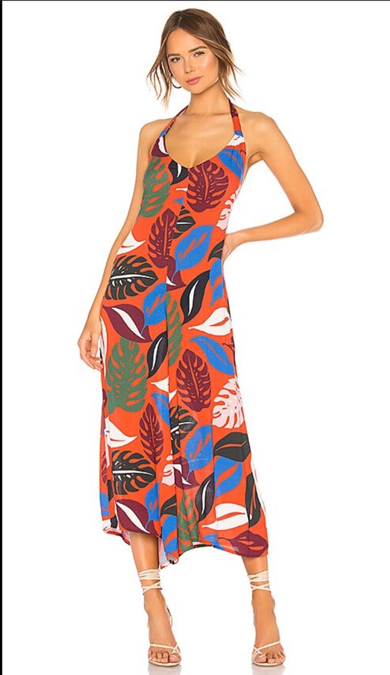 Rachel Pally Maurice Jumpsuit in Leaf XL (NWOT)